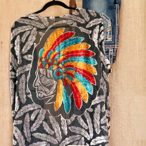 Velvet Burnout Duster